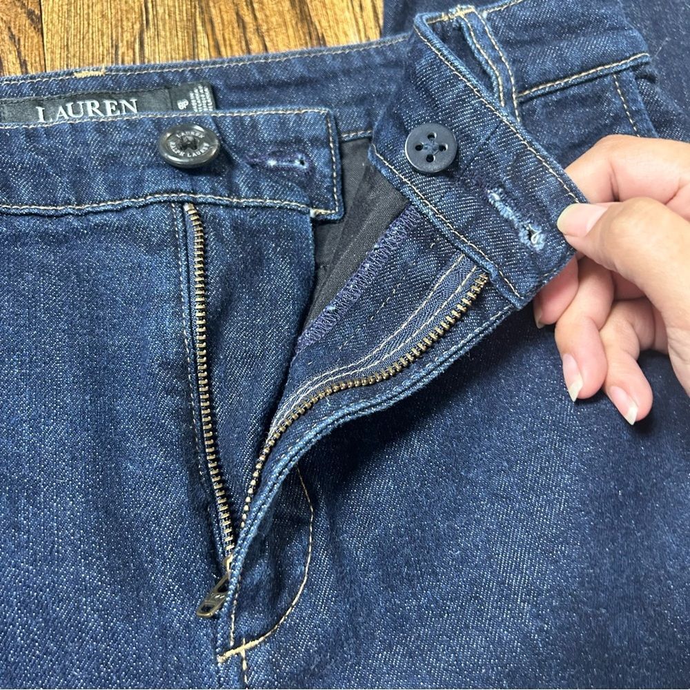 Lauren Ralph Lauren Black Label Jeans Womenβs 8P High Rise 4 Pockets - Picture 8 of 16